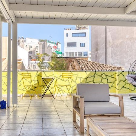 Chic Rooftop Studio W/ Terrace - Near Acropolis 아테네 외부 사진
