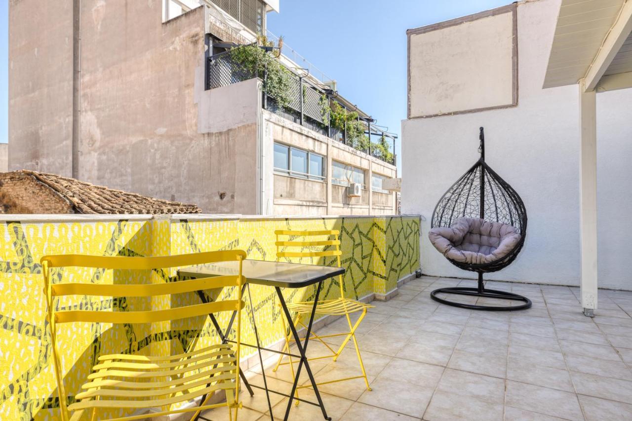 Chic Rooftop Studio W/ Terrace - Near Acropolis 아테네 외부 사진